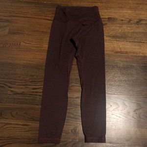 Lululemon leggings size 4 7/8 length